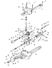 Single Speed Transaxle Left Hand parts for Mtd Lawn Tractor 131-439-000 / 1991 from AppliancePartsPros.com