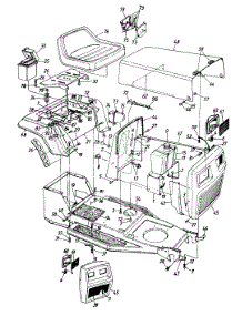 Parts parts for Mtd Lawn Tractor 131-442-000 / 1991 from AppliancePartsPros.com