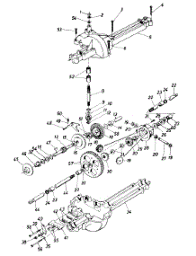 Single Speed Transaxle Left Hand parts for Mtd Lawn Tractor 131-452-000 / 1991 from AppliancePartsPros.com