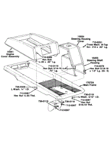 Parts parts for Mtd Lawn Tractor 131-510-000 / 1991 from AppliancePartsPros.com