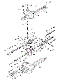 Single Speed Transaxle Left Hand parts for Mtd Lawn Tractor 131-514-000 / 1991 from AppliancePartsPros.com