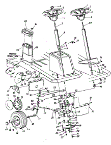 Parts parts for Mtd Lawn Tractor 131-544-000 / 1991 from AppliancePartsPros.com