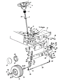 Parts parts for Mtd Lawn Tractor 131-643-000 / 1991 from AppliancePartsPros.com