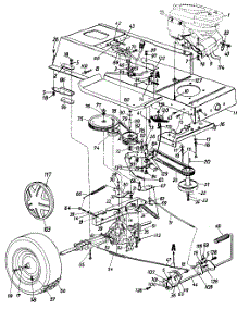 Parts parts for Mtd Lawn Tractor 131-671-000 / 1991 from AppliancePartsPros.com