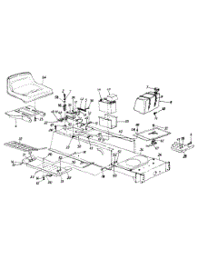 Parts parts for Mtd Lawn Tractor 131-671-000 / 1991 from AppliancePartsPros.com