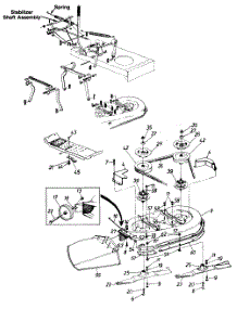 Deck G parts for Mtd Lawn Tractor 131-689G034 from AppliancePartsPros.com