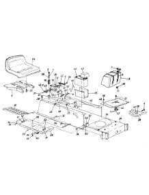 Lawn parts for Mtd Lawn Tractor 131659F / 1991 from AppliancePartsPros.com