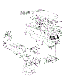 Lawn parts for Mtd Lawn Tractor 131664G / 1991 from AppliancePartsPros.com
