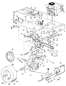 Lawn parts for Mtd Lawn Tractor 131664G / 1991 from AppliancePartsPros.com