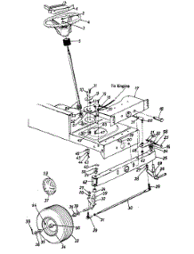 Lawn parts for Mtd Lawn Tractor 131704F / 1991 from AppliancePartsPros.com