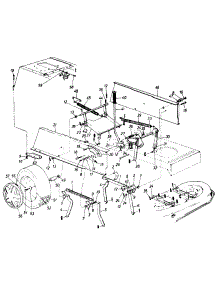 Lawn parts for Mtd Lawn Tractor 131734G / 1991 from AppliancePartsPros.com
