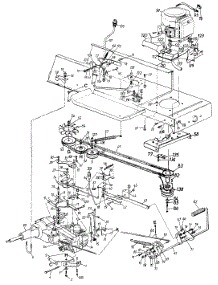 Lawn parts for Mtd Lawn Tractor 131734G / 1991 from AppliancePartsPros.com