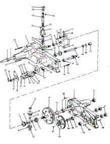 Transaxle parts for Mtd Lawn Tractor 131734G / 1991 from AppliancePartsPros.com