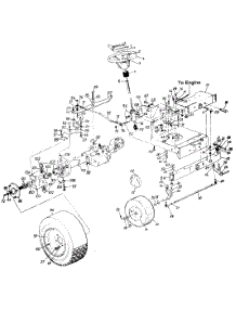 Lawn parts for Mtd Lawn Tractor 131754F / 1991 from AppliancePartsPros.com
