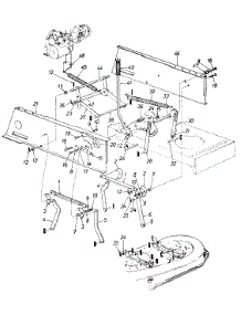Lawn parts for Mtd Lawn Tractor 131784G / 1991 from AppliancePartsPros.com