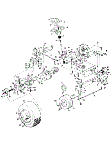 Lawn parts for Mtd Lawn Tractor 131784G / 1991 from AppliancePartsPros.com