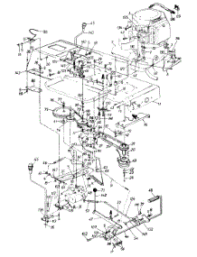Lawn parts for Mtd Lawn Tractor 131784G / 1991 from AppliancePartsPros.com