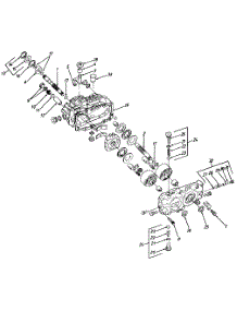 Hydrostatic parts for Mtd Lawn Tractor 131824H / 1991 from AppliancePartsPros.com