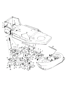 Deck Lift Assembly parts for Mtd Lawn Tractor 132-312D000 / 1992 from AppliancePartsPros.com
