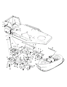 Deck Assembly Models 430 Thru 457 parts for Mtd Lawn Tractor 132-451F314 / 1992 from AppliancePartsPros.com