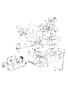 Deck Assembly parts for Mtd Lawn Tractor 132-531-000 / DECKS (1992) from AppliancePartsPros.com