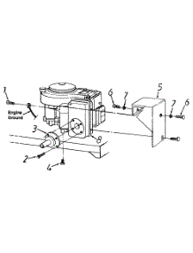 Exhaust Pipe Assembly parts for Mtd Lawn Tractor 132-690G023 / 1992 from AppliancePartsPros.com