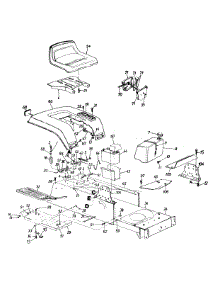 Seat And Blade Brake Assembly parts for Mtd Lawn Tractor 132-700-000 / STYLE 0 1992 from AppliancePartsPros.com