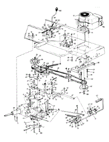 Transmission Pulley Assembly parts for Mtd Lawn Tractor 132-719-000 / STYLE 0 1992 from AppliancePartsPros.com