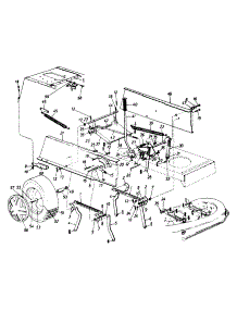 Deck Hanger Assembly parts for Mtd Lawn Tractor 132-740-000 / STYLE 0 1992 from AppliancePartsPros.com