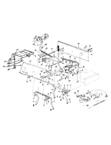 Deck Hanger Assembly parts for Mtd Lawn Tractor 132-750-000 / STYLE 0 1992 from AppliancePartsPros.com