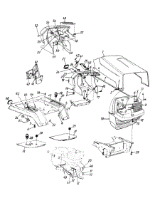 Hood Assembly parts for Mtd Lawn Tractor 132-800H352 / 1992 from AppliancePartsPros.com