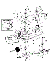 Lawn parts for Mtd Lawn Tractor 13357-9 / 1989 from AppliancePartsPros.com