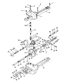 Transaxle Assembly parts for Mtd Lawn Tractor 133B451E000 / 1993 from AppliancePartsPros.com