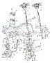Steering Assembly / Axle, Front / Wheels, Front / Battery
