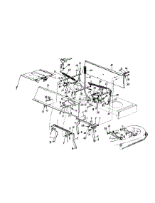 Deck Lift & Hanger Assembly parts for Mtd Lawn Tractor 134O690G000 / 1994 from AppliancePartsPros.com