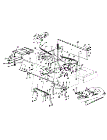 Deck Lift & Hanger parts for Mtd Lawn Tractor 134R619G000 / 1994 from AppliancePartsPros.com