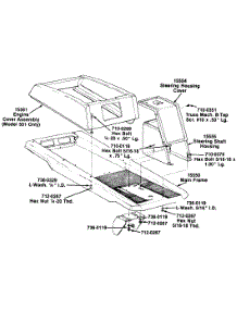 Parts01 parts for Mtd Lawn Tractor 135-500-000 / 1985 from AppliancePartsPros.com