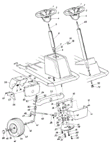 Parts05 parts for Mtd Lawn Tractor 135-500-000 / 1985 from AppliancePartsPros.com