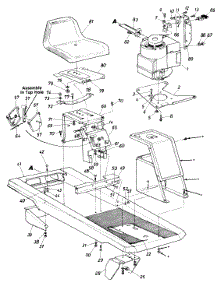 Parts parts for Mtd Lawn Tractor 135-511-000 / 1985 from AppliancePartsPros.com