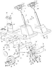 Parts parts for Mtd Lawn Tractor 135-518-000 / 1985 from AppliancePartsPros.com