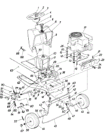 Parts parts for Mtd Lawn Tractor 135-529-000 / 1985 from AppliancePartsPros.com