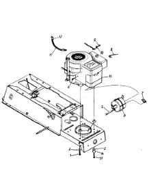 Muffler Assembly parts for Mtd Lawn Tractor 135-600-000 / 1995 from AppliancePartsPros.com