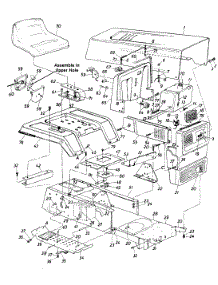 Parts parts for Mtd Lawn Tractor 135-618-000 / 1985 from AppliancePartsPros.com