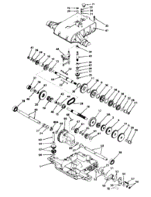 Transaxle parts for Mtd Lawn Tractor 135-721-000 / 1985 from AppliancePartsPros.com