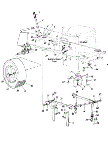 Parts parts for Mtd Lawn Tractor 135-731-000 / 1985 from AppliancePartsPros.com