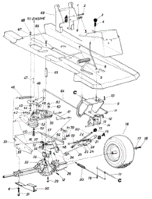 Riding (Part 3) parts for Mtd Lawn Tractor 13511S / 1985 from AppliancePartsPros.com