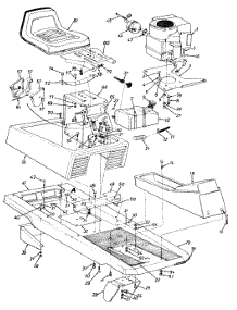 Riding parts for Mtd Lawn Tractor 13514-9 / 1989 from AppliancePartsPros.com
