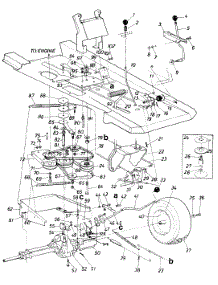 Riding parts for Mtd Lawn Tractor 13514C / 1986 from AppliancePartsPros.com