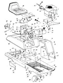 Riding parts for Mtd Lawn Tractor 13518-8 / 1988 from AppliancePartsPros.com