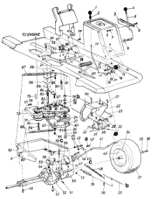 Riding parts for Mtd Lawn Tractor 13518-8 / 1988 from AppliancePartsPros.com